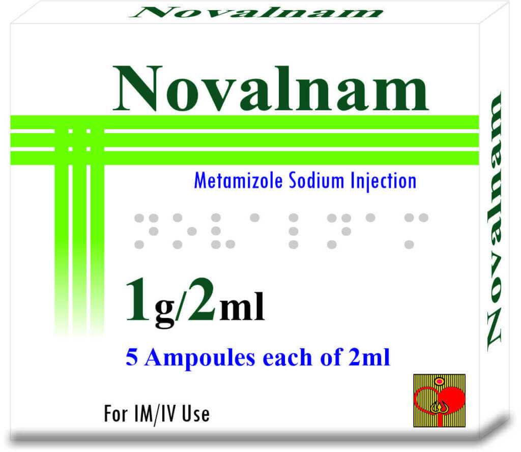 NOVALNAM- Metamizole Sodium Injection - Matoshree healthcare Pvt Ltd